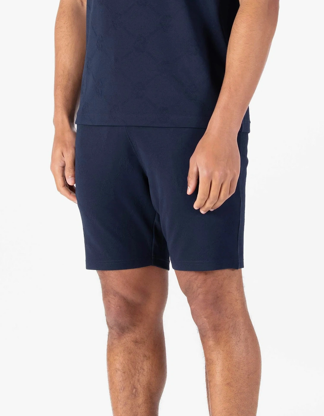 Phoenix Textured Shorts - Navy Blue