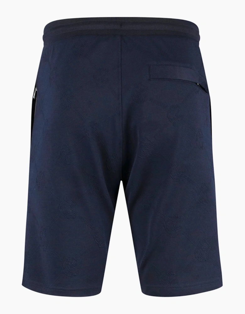 Phoenix Textured Shorts - Navy Blue