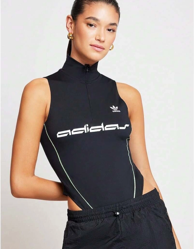 Ladies Sleeveless Body Suit