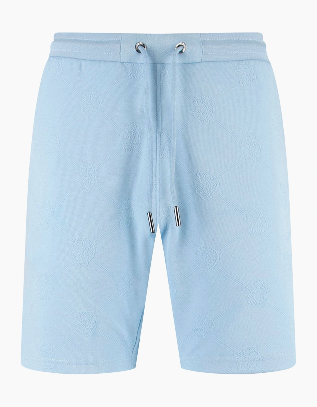 Phoenix Textured Shorts - Sky Blue