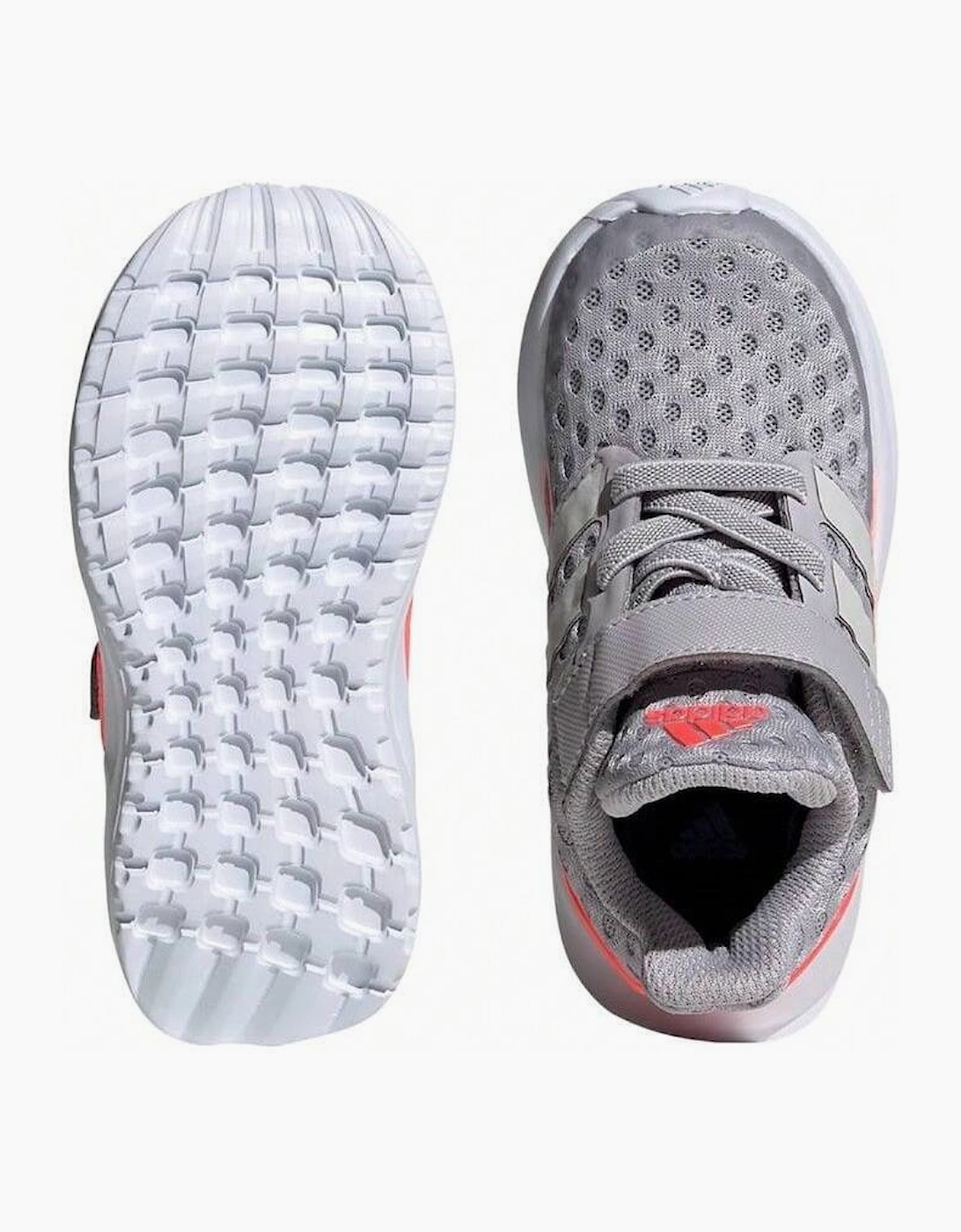 Infant Girls Trainers Grey/Pink, 4 of 3