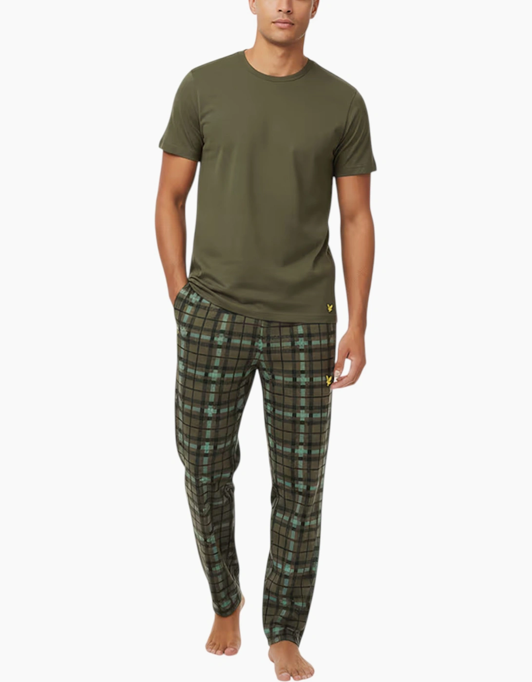 Lyle & Scott Mens Cotton Casul Regalur fit Set, 2 of 1