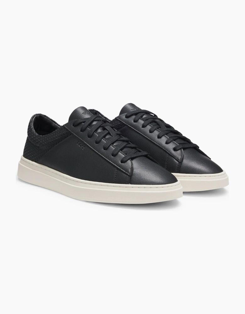 BOSS Black Kieran Tenn Iwvpu Trainers 001 Black