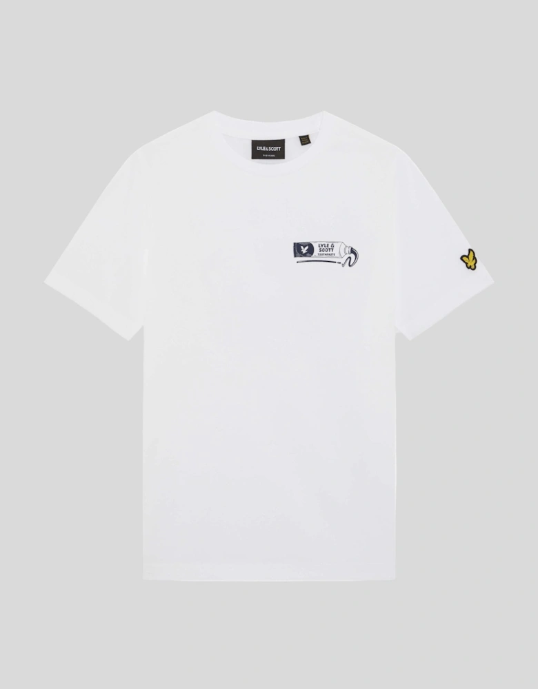 Back Print Graphic T-Shirt