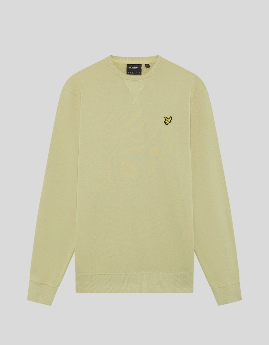 Lyle And Scott Men's Yellow Cotton Crew Neck Sweatshirt  Xxl