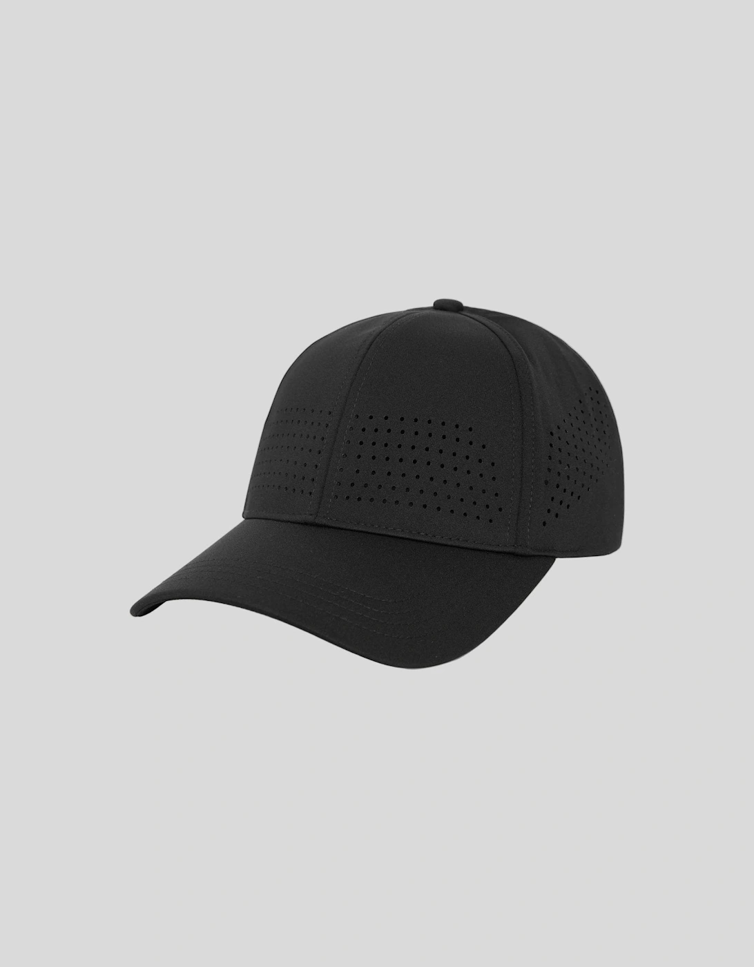 Lyle And Scott Men's Black Ventilated Performance Cap - Size: 1Sz