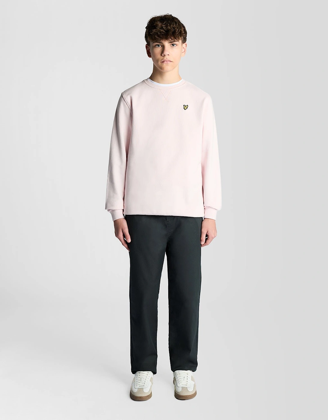 Cotton Crew Neck Sweatshirt