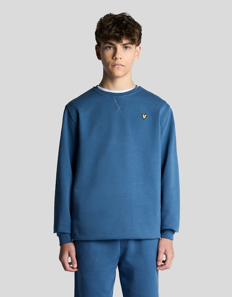 Cotton Crew Neck Sweatshirt