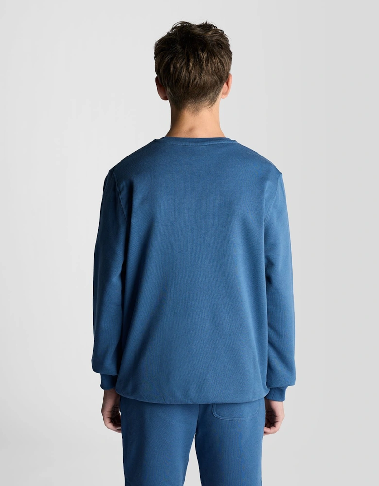 Cotton Crew Neck Sweatshirt