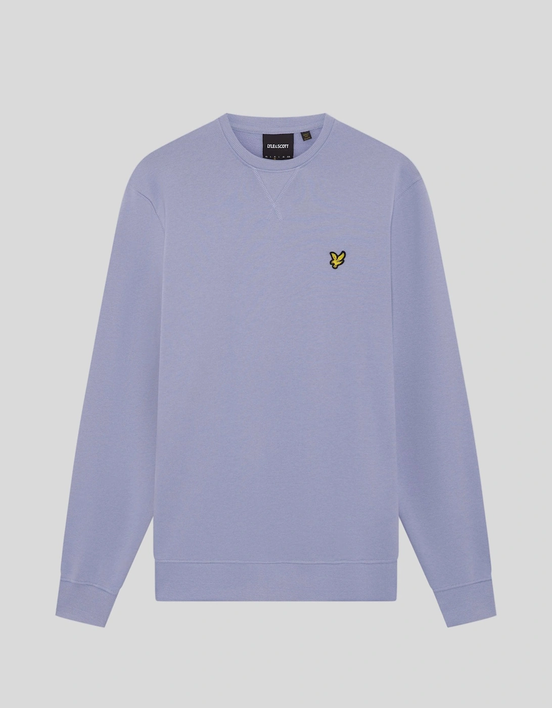 Lyle And Scott Men's Purple Cotton Crew Neck Sweatshirt  Xs