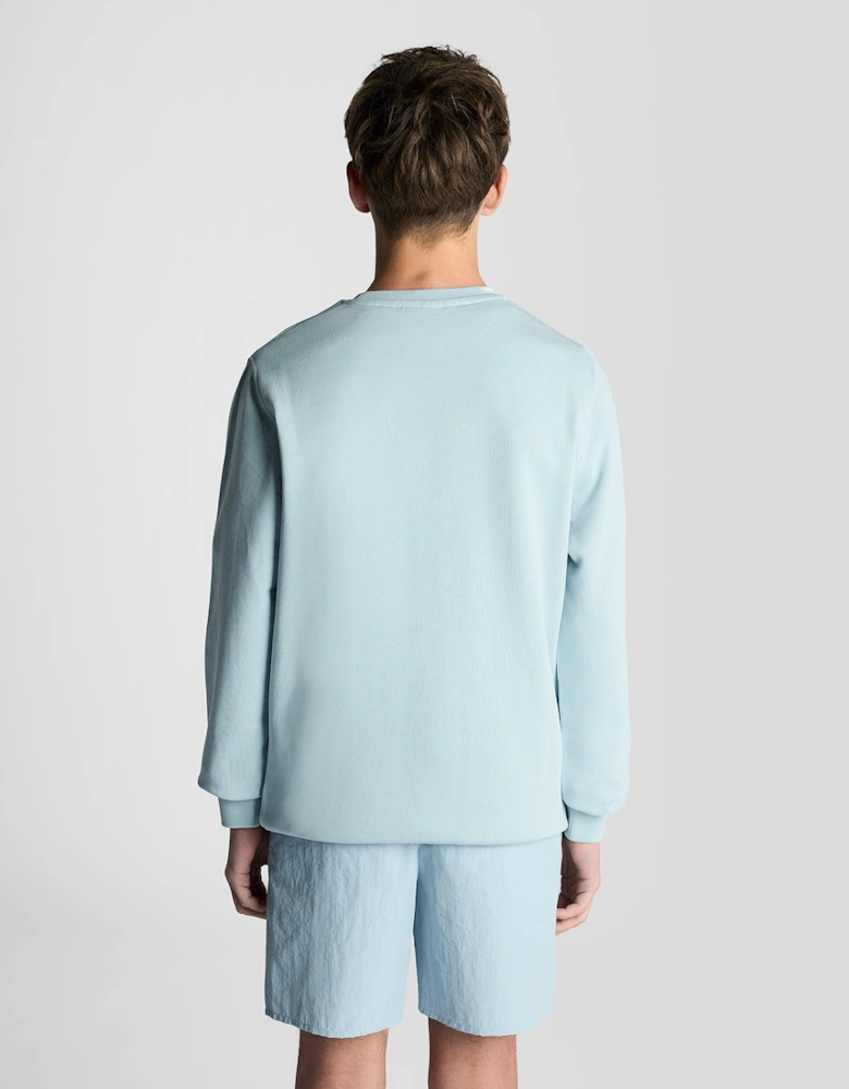 Cotton Crew Neck Sweatshirt