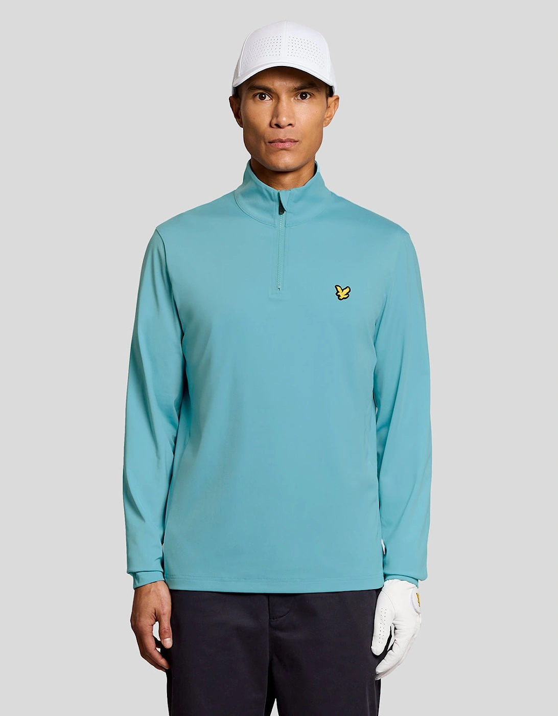 Lyle And Scott Men's Performance 1/4 Zip Midlayer  Regular/34 Xs