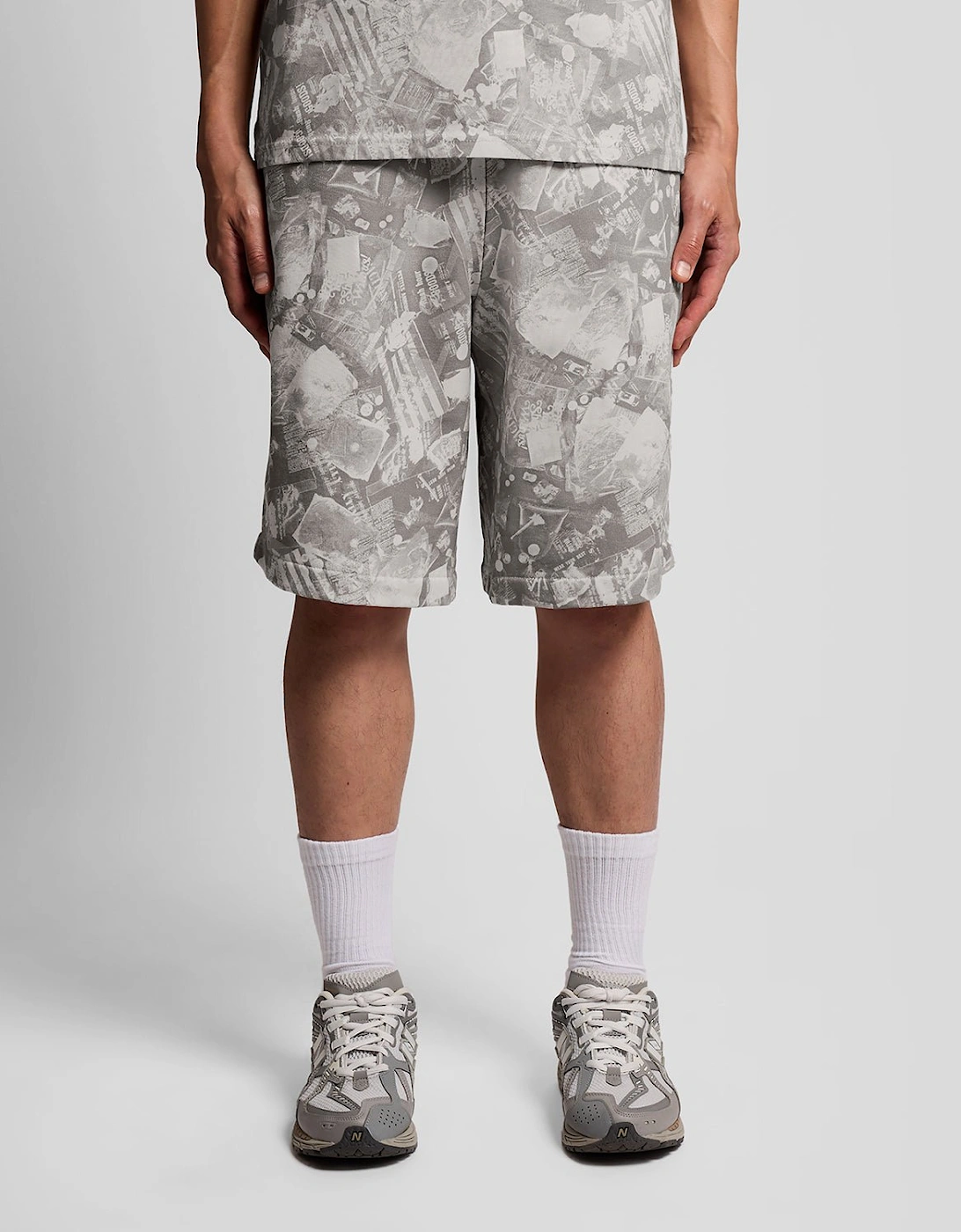 Industrial Graphic Sweat Shorts
