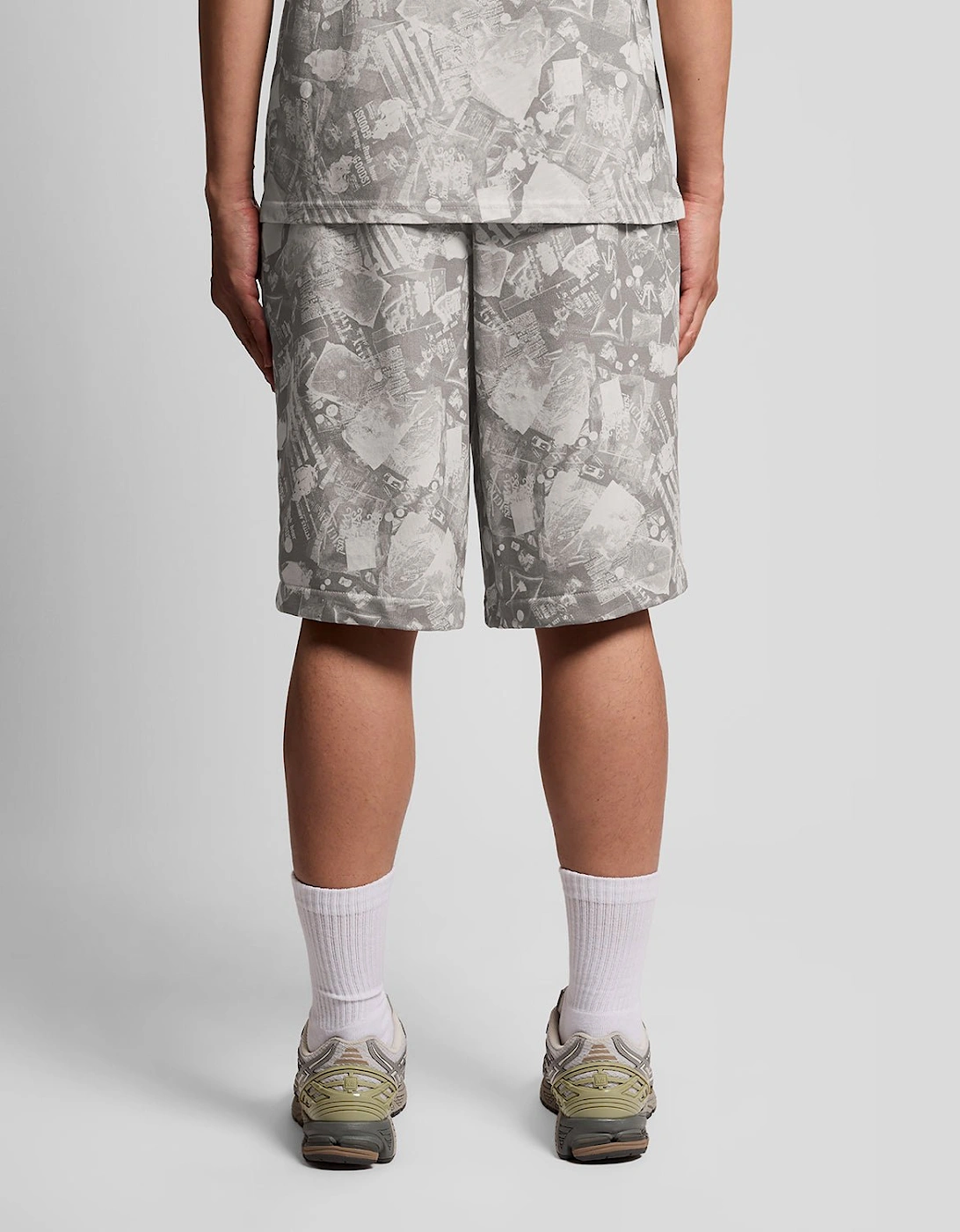 Industrial Graphic Sweat Shorts