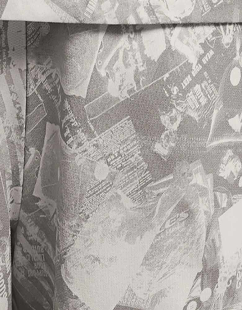 Industrial Graphic Sweat Shorts