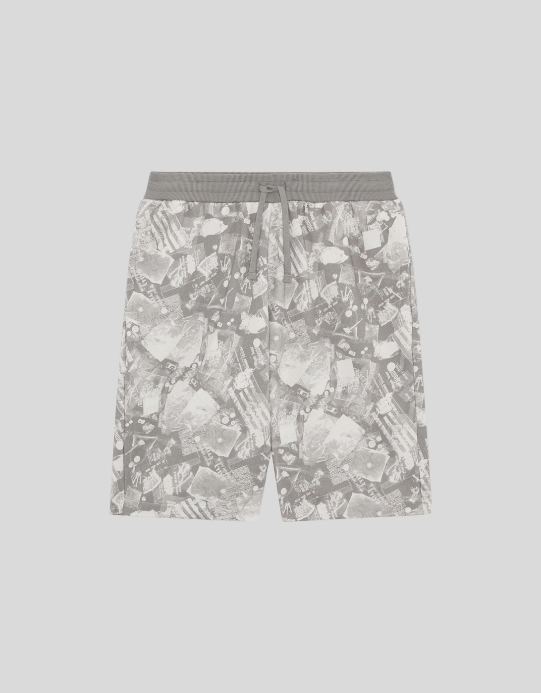 Industrial Graphic Sweat Shorts