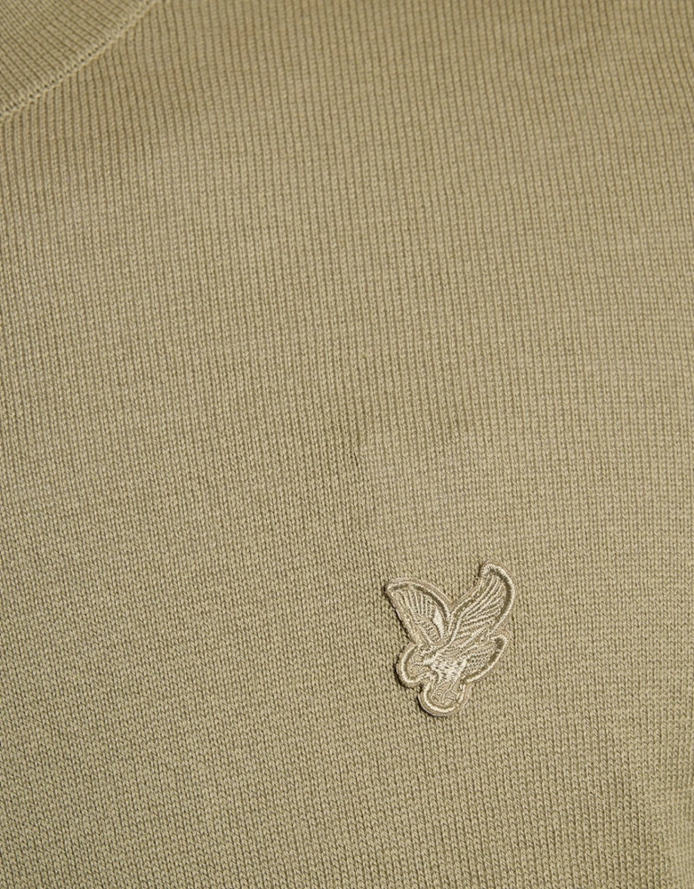 Superfine Cotton Crew Neck Jumper