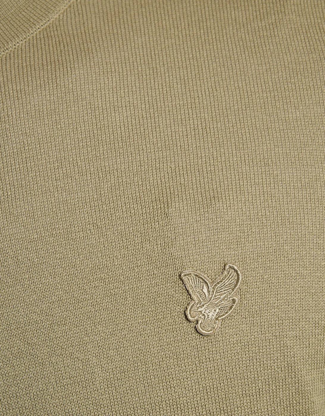 Superfine Cotton Crew Neck Jumper