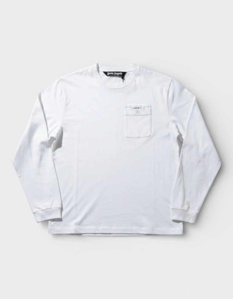 Regular Fit Long Sleeve Tee White