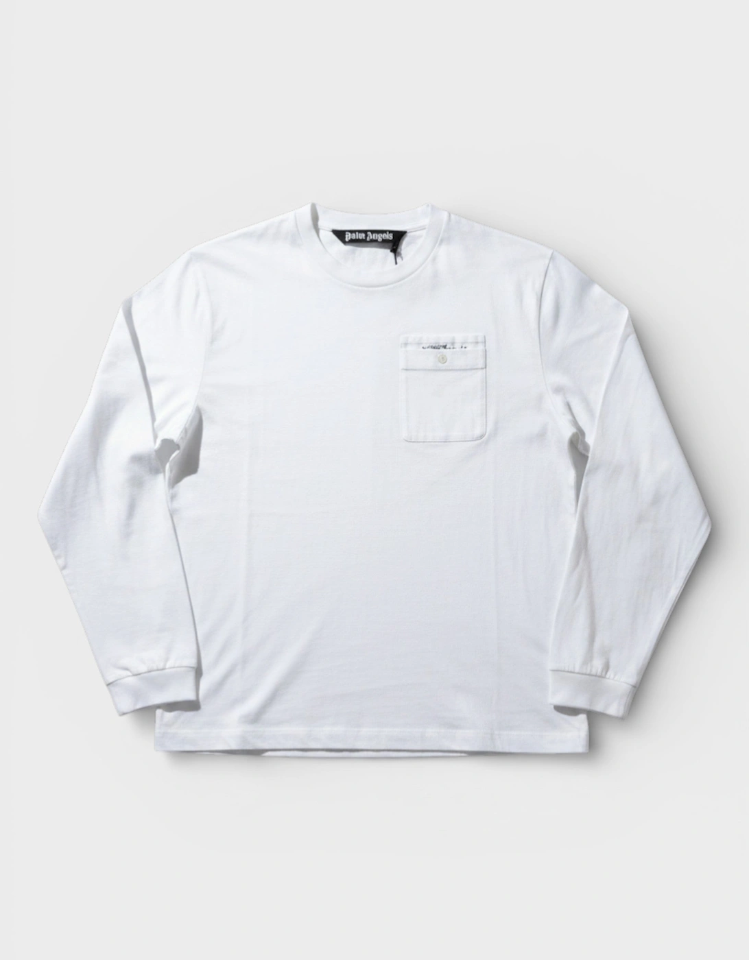 Regular Fit Long Sleeve Tee White, 3 of 2