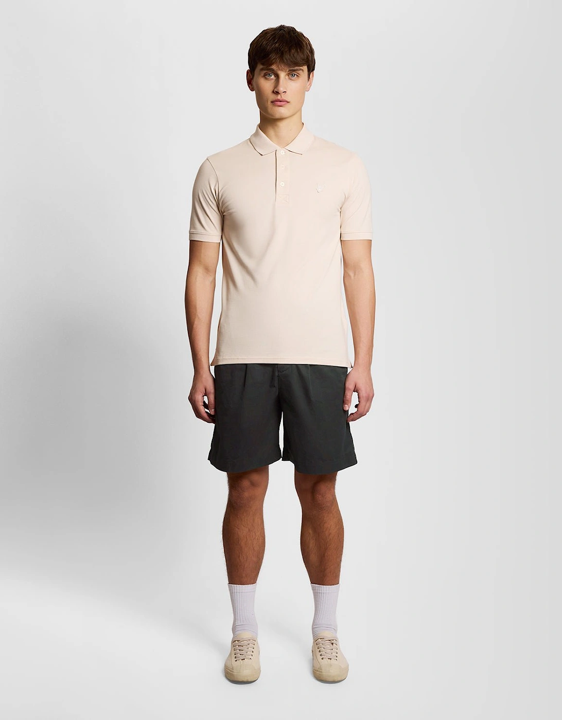 Lyle And Scott Men's Black Superfine Cotton Chino Shorts  30/32 Size 30