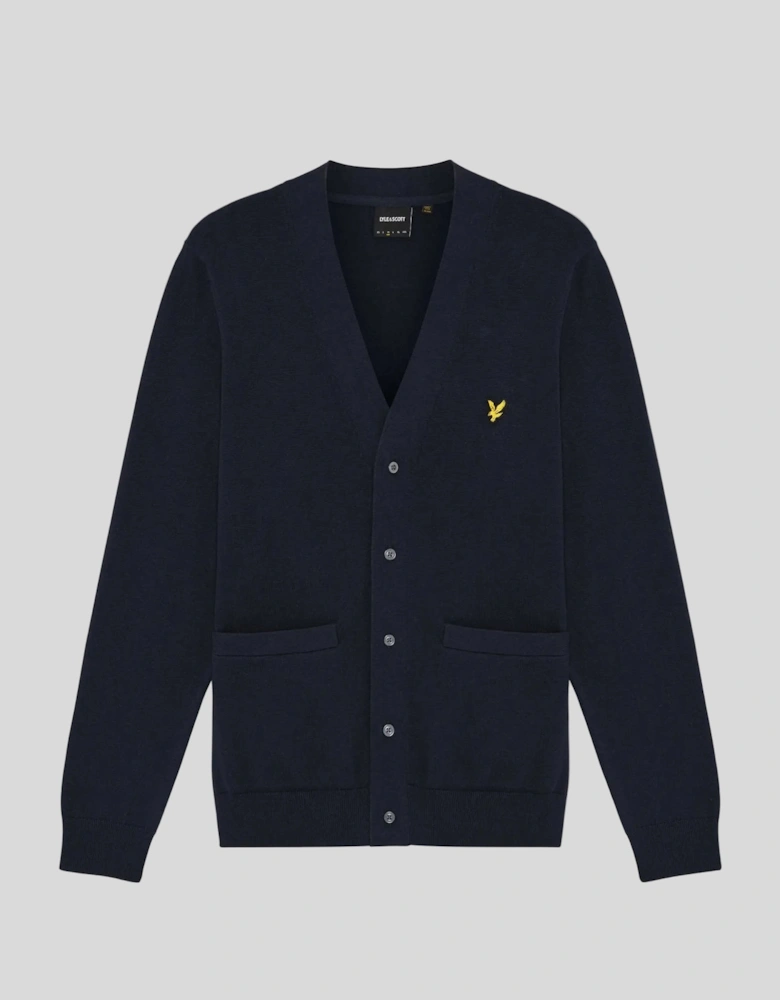 Cotton V-Neck Cardigan