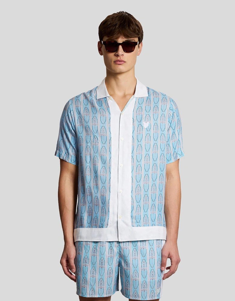 Short Sleeve Floral Graphic Shirt