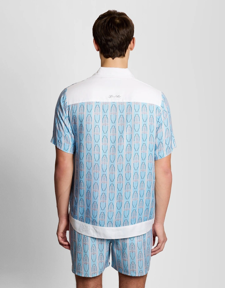 Short Sleeve Floral Graphic Shirt