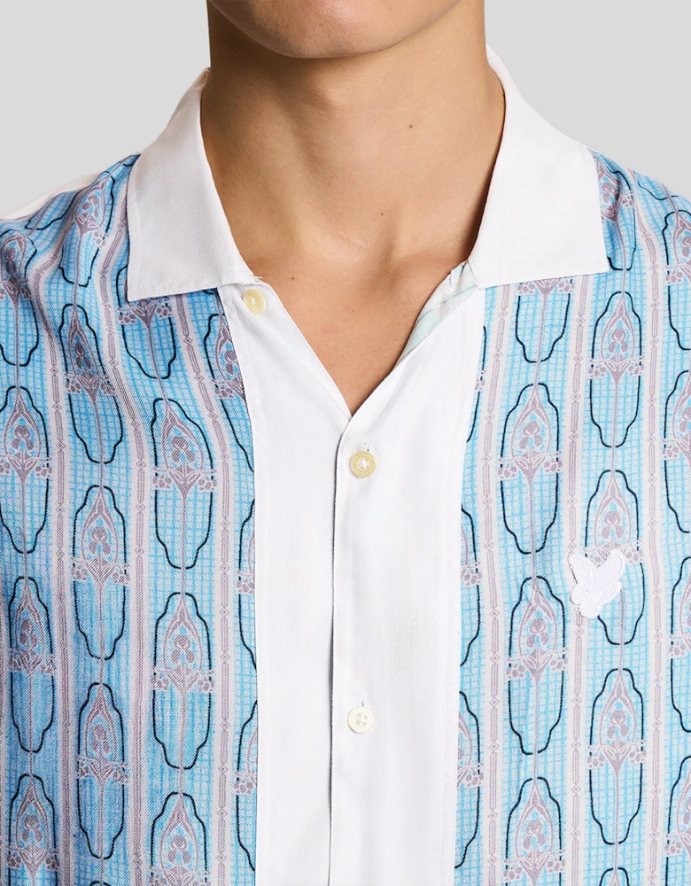 Short Sleeve Floral Graphic Shirt