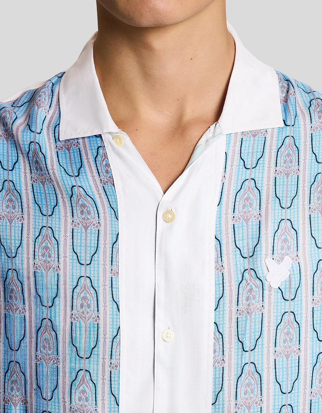 Short Sleeve Floral Graphic Shirt