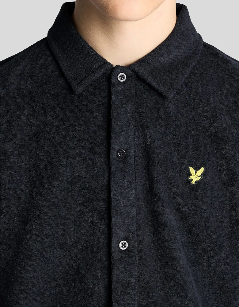 Short Sleeve Towelling Shirt