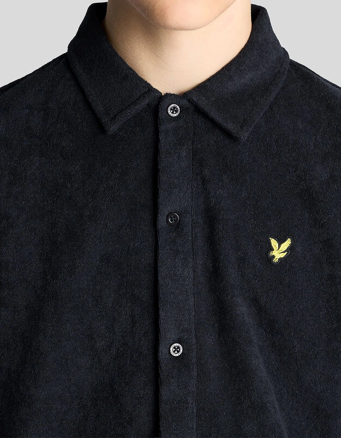 Short Sleeve Towelling Shirt