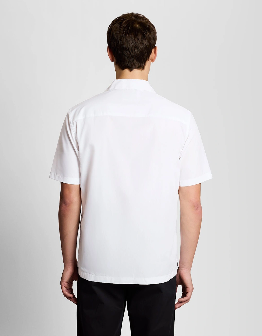 Revere Collar Poplin Shirt