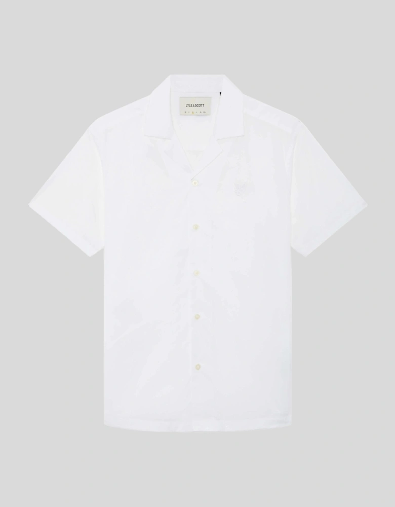 Revere Collar Poplin Shirt