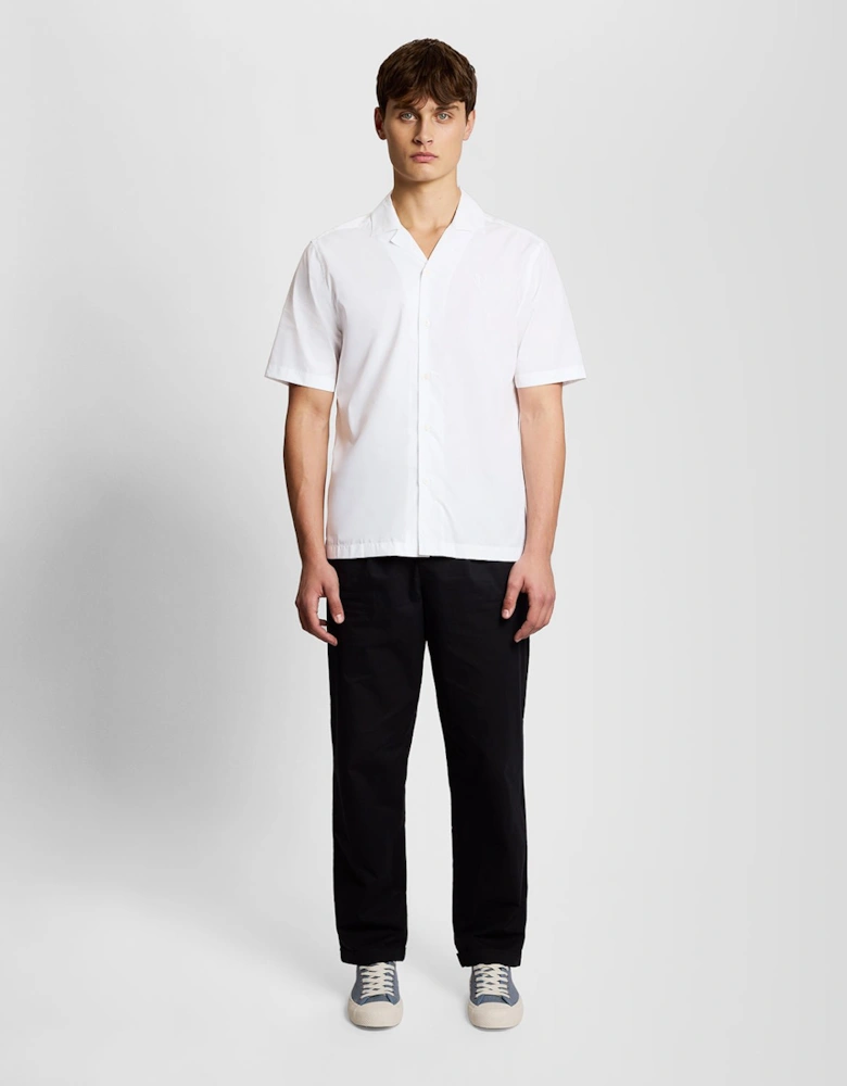 Revere Collar Poplin Shirt