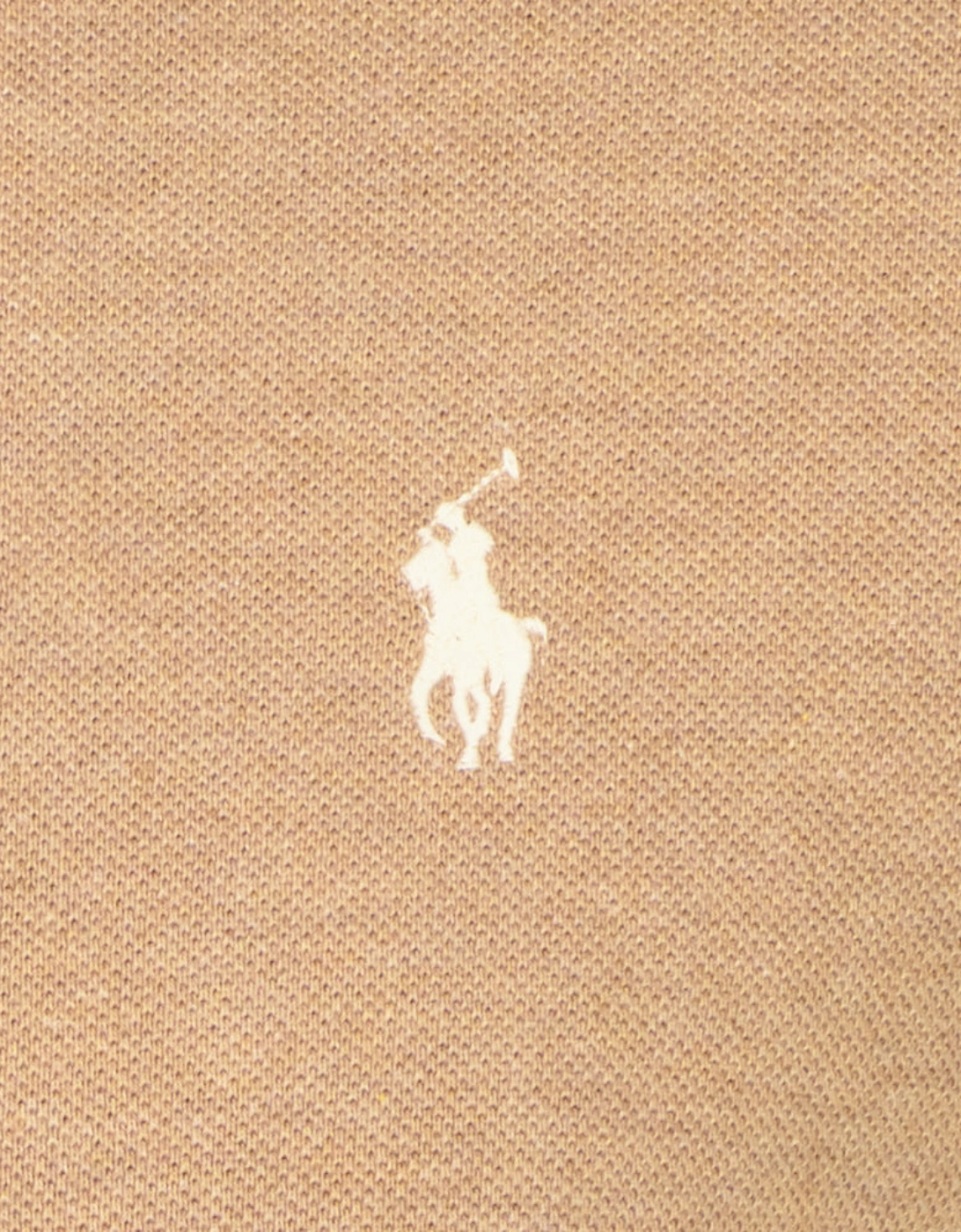 Mesh Cotton Logo Polo Shirt