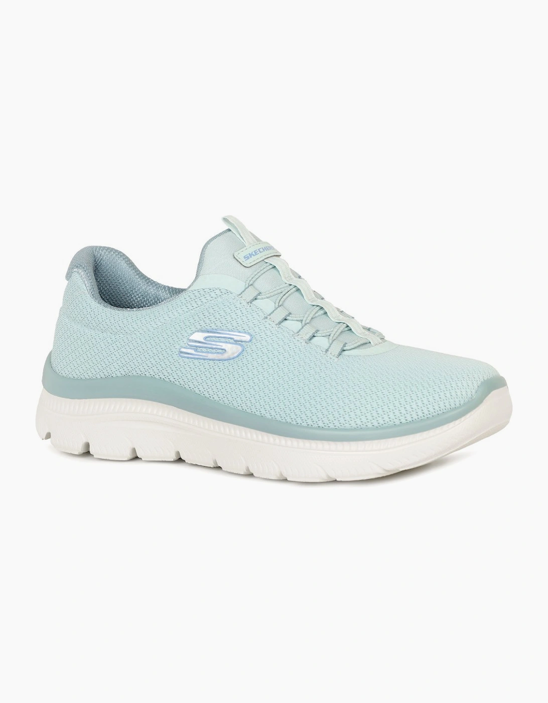 Skechers Women's Blue Summits Plus Trainers - Size: 5