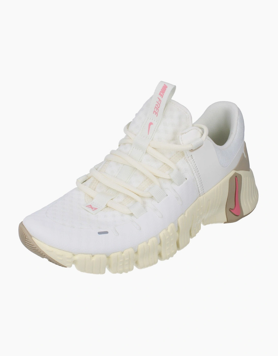 Nike Women's White Free Metcon 5 Trainers Dv3950 100 - Size: 5.5
