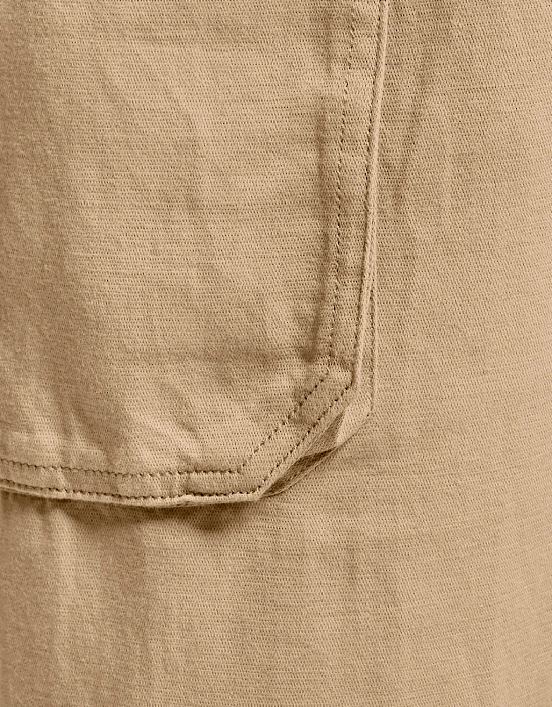 Straight Leg Linen Blend Trousers