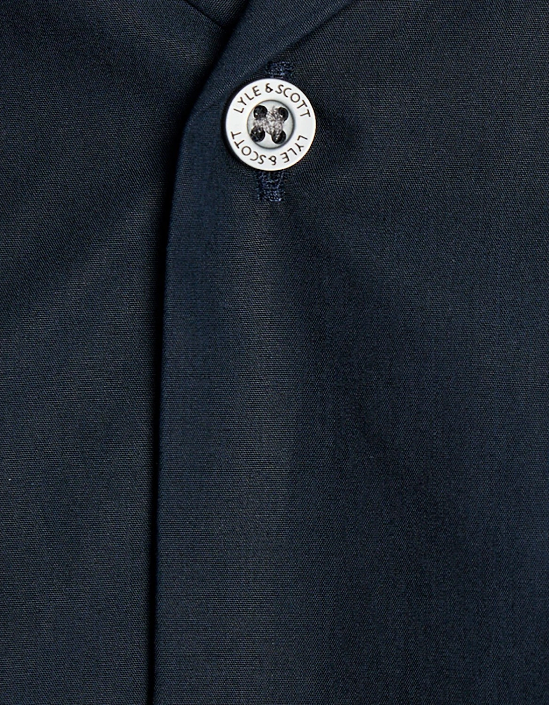 Revere Collar Poplin Shirt