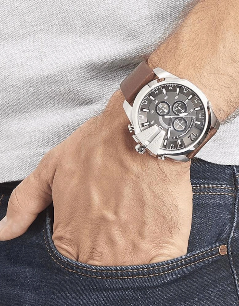 DZ4290 Mega Chief Grey Dial Chronograph Men's Watch