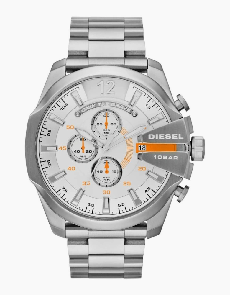 DZ4328 Mega Chief Chronograph Silver Dial Men's Watch