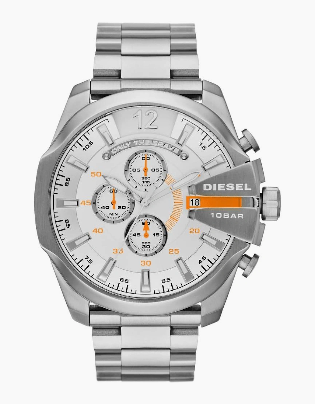 DZ4328 Mega Chief Chronograph Silver Dial Men's Watch, 8 of 7