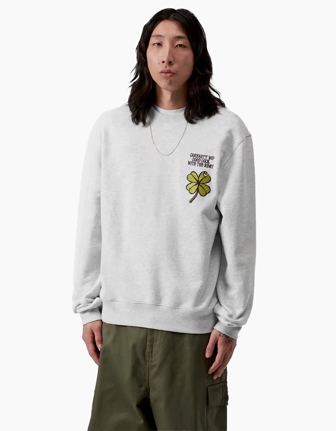 Clover Sweatshirt Ash Heather