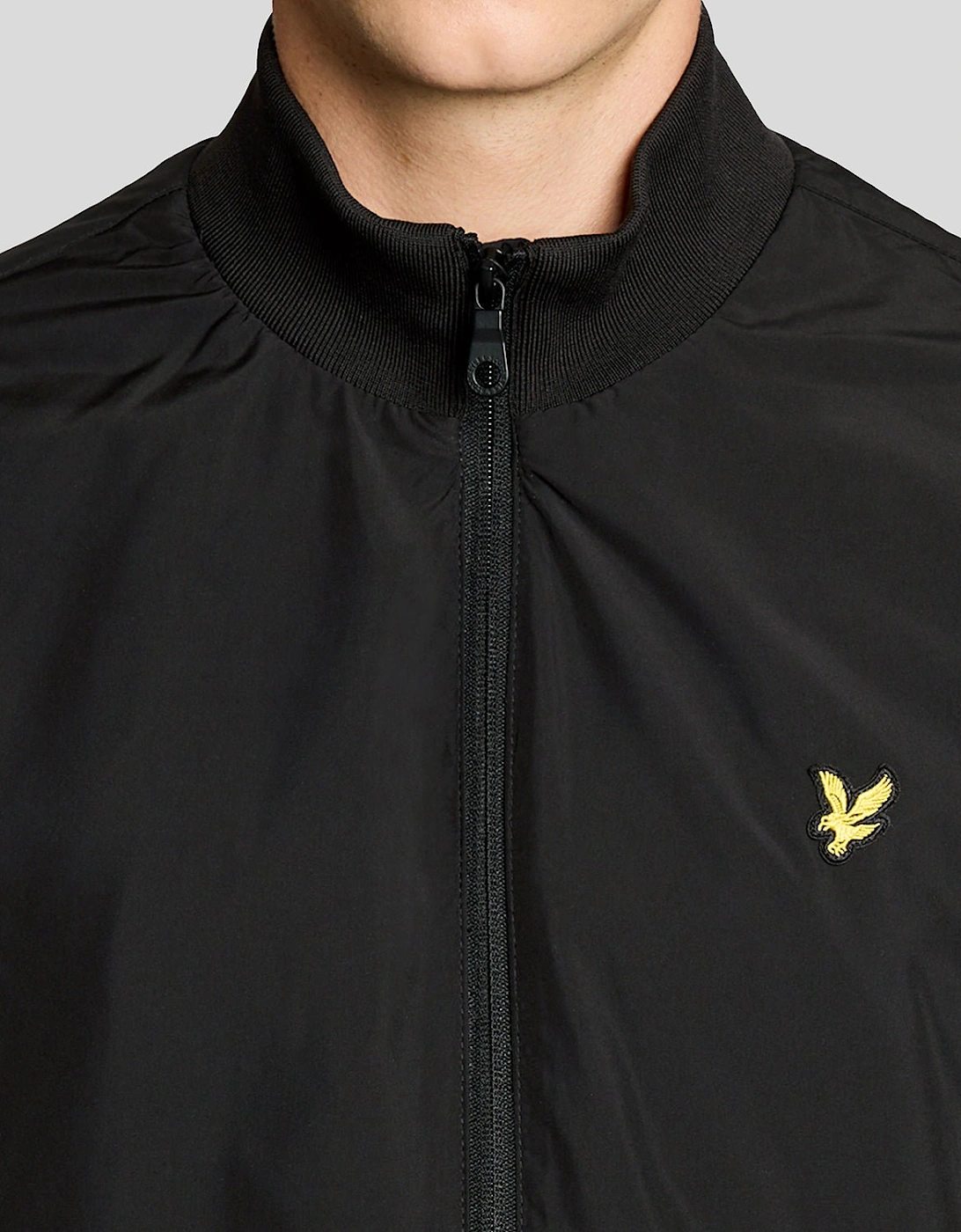 Funnel Neck Shell Jacket