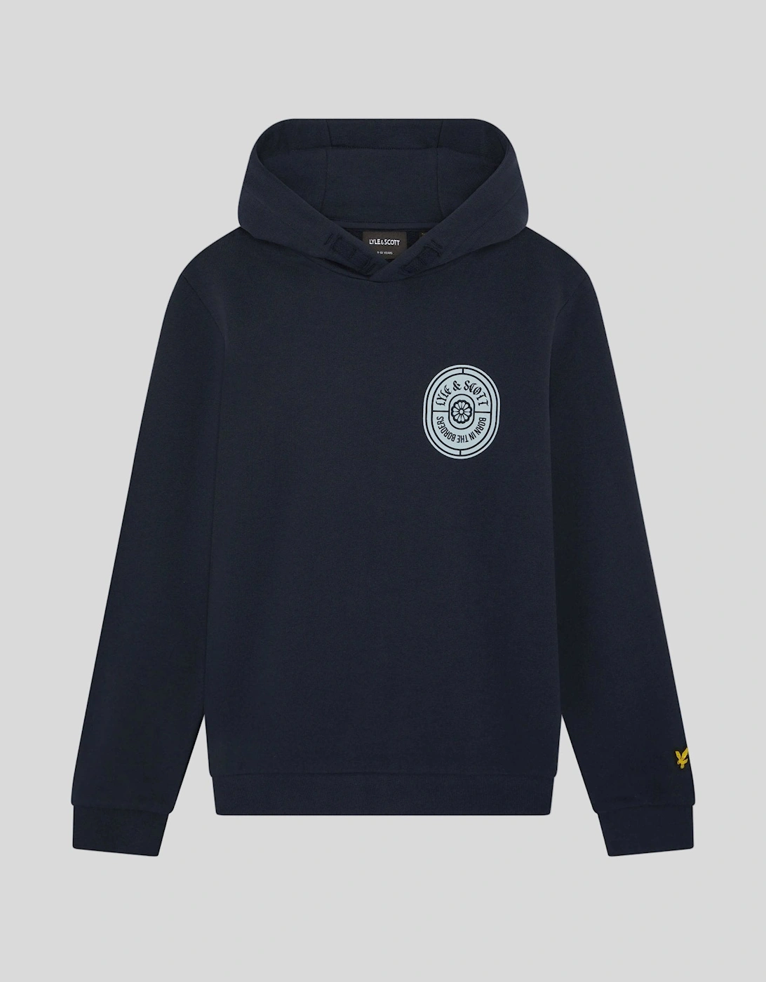 Graphic Badge Cotton Hoodie