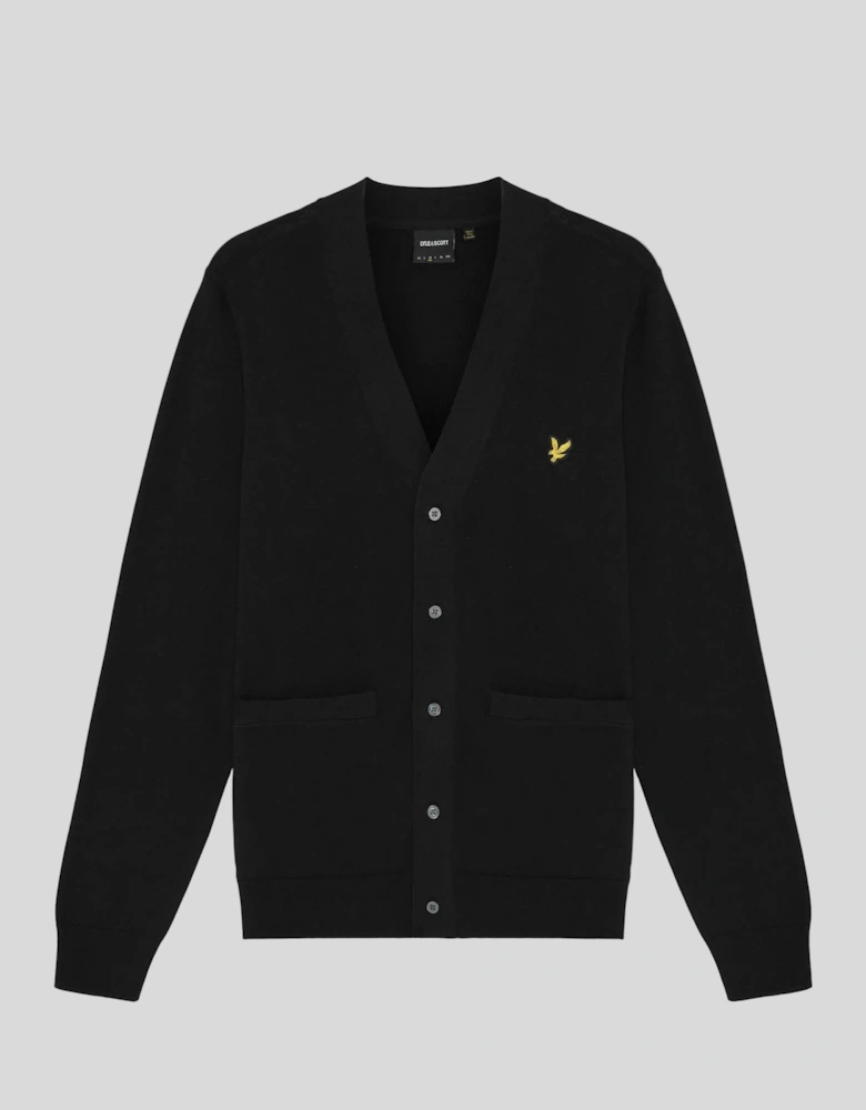 Cotton V-Neck Cardigan