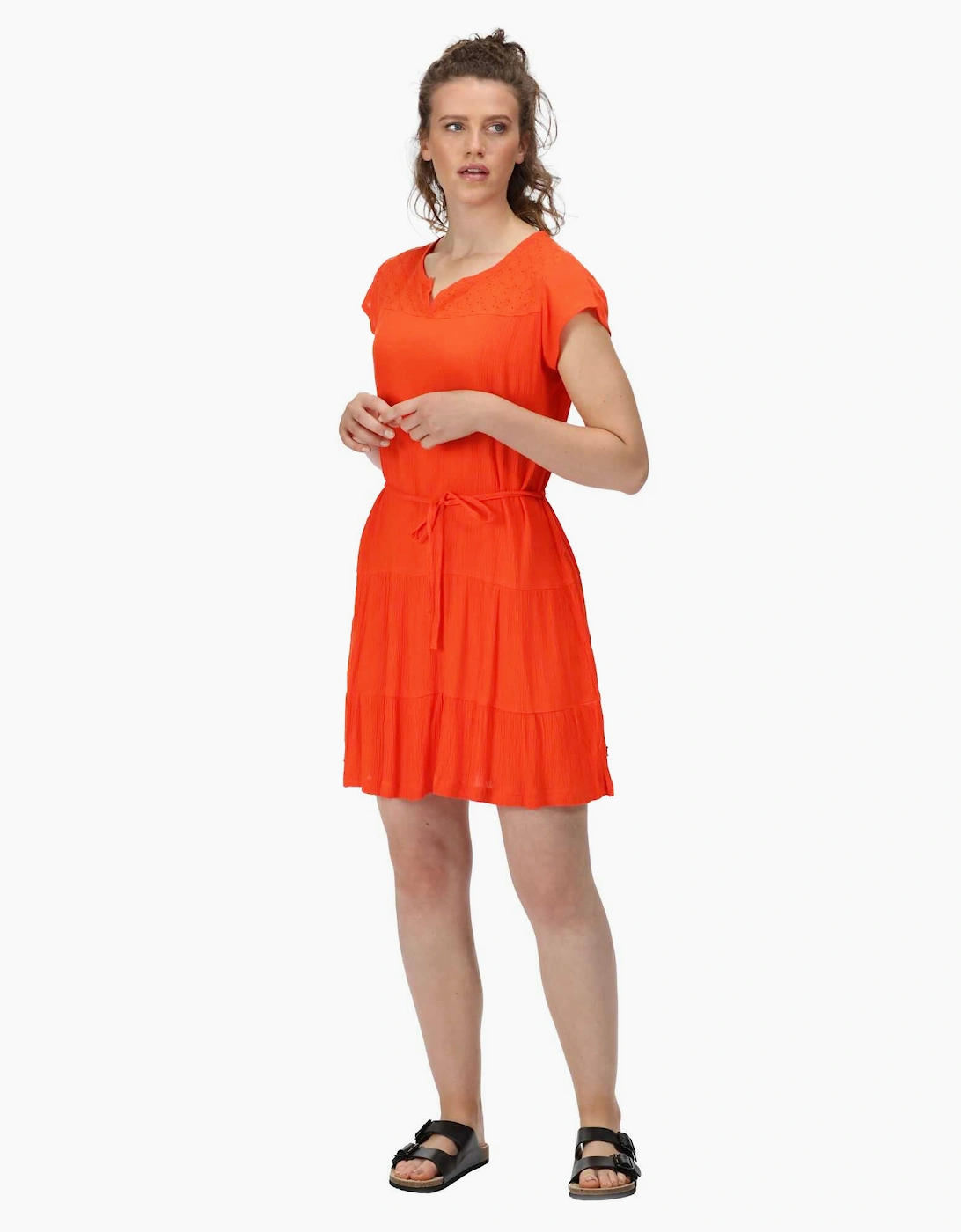 Womens/Ladies Reanna Tiered Casual Dress