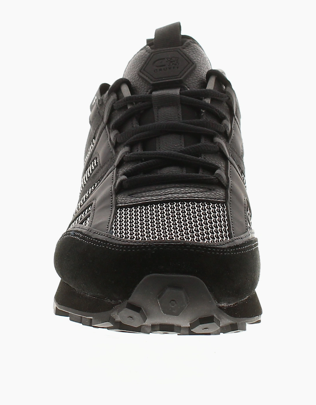 Mens Trainers Fearia Futura Lace Up black UK Size