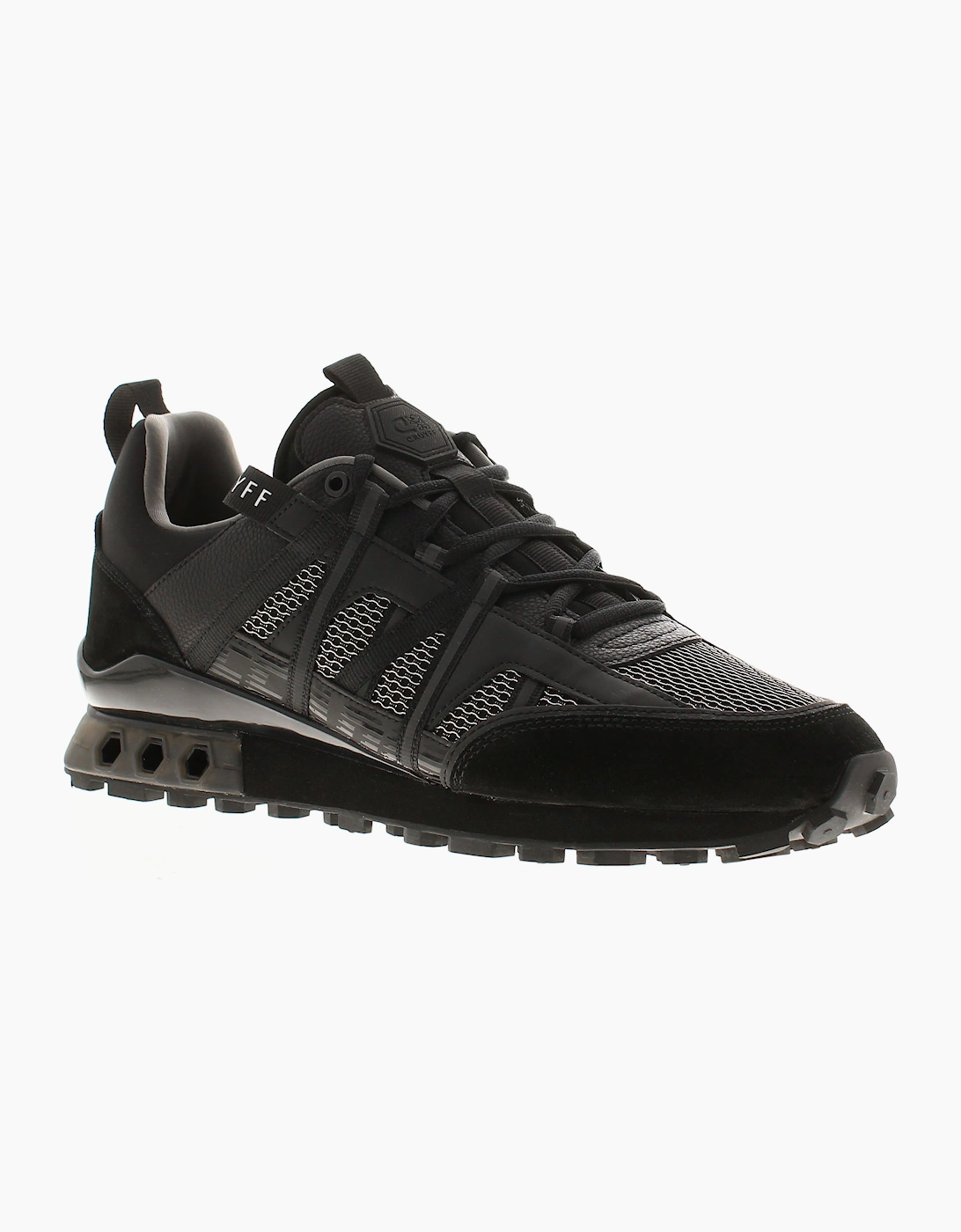 Mens Trainers Fearia Futura Lace Up black UK Size, 6 of 5